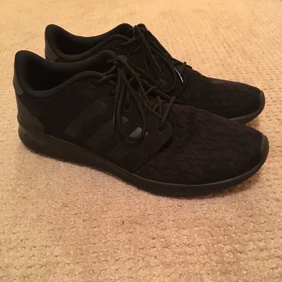 Adidas Women's Cloudfoam QT Racer Shoes - Picture 1 of 4